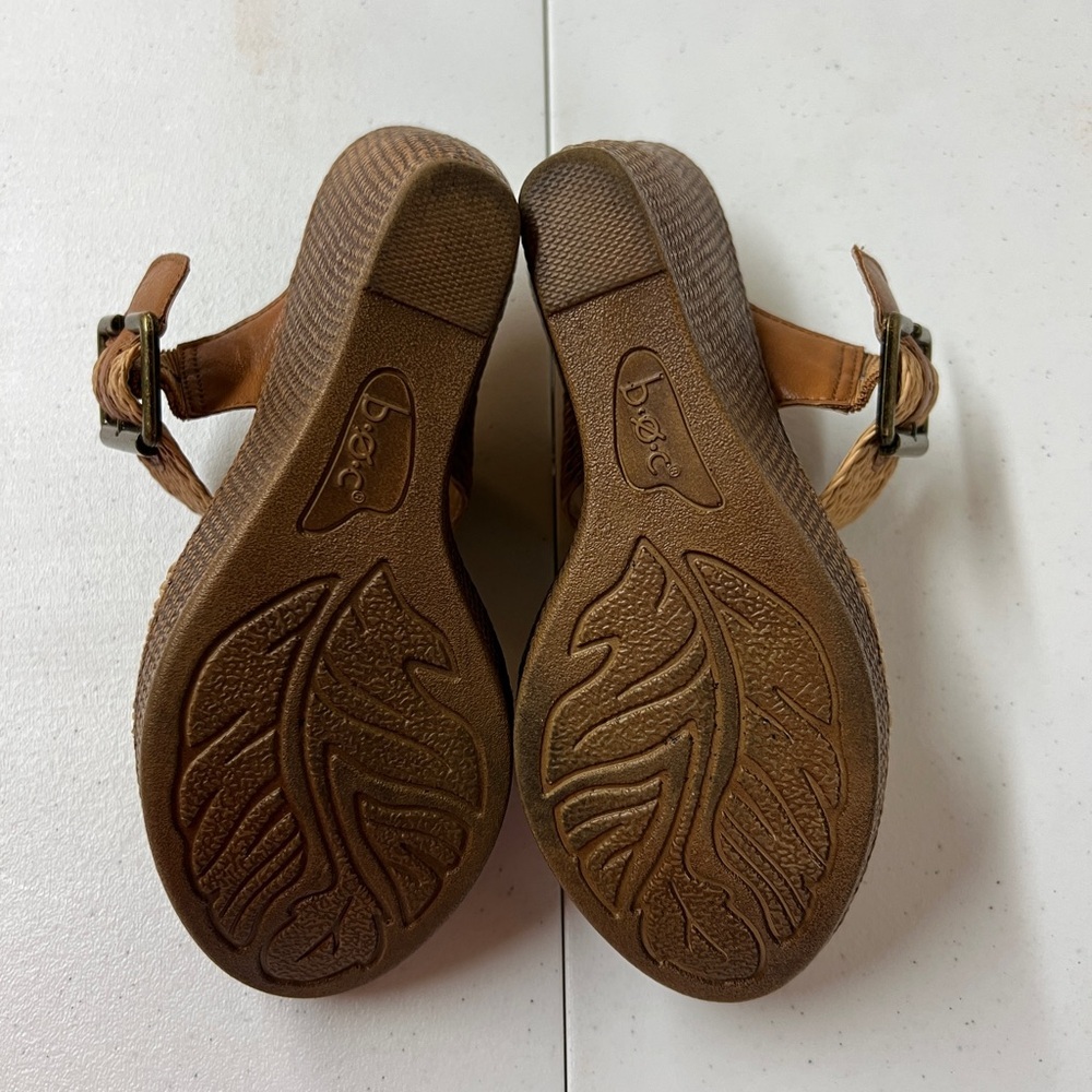 Born Concept Brown Woven Strap Sandals - Picture 5 of 8
